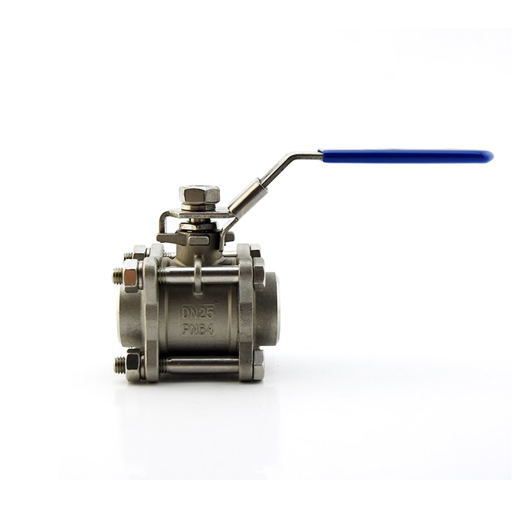 3-PC BUTT WELD BALL VALVE 