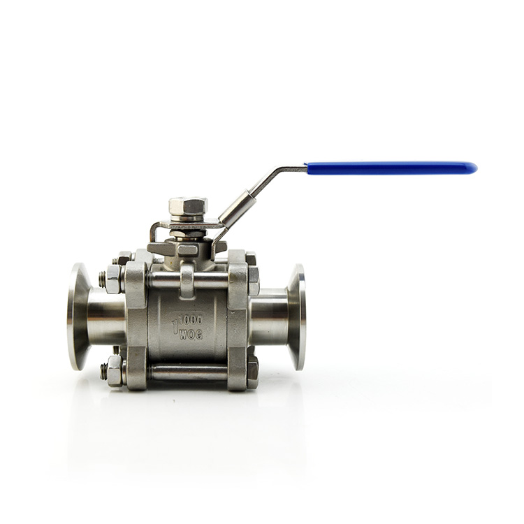 3-PC CLAMP END BALL VALVE